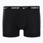 Ανδρικά σορτς μποξεράκια Nike Everyday Cotton Stretch Trunk 2Pk IEV μαύρο