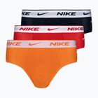 Ανδρικό σλιπ Nike Everyday Cotton Stretch Brief 3 ζεύγη blue/red/orange