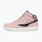 Παιδικά παπούτσια FILA Crew Mid pale mauve/leopard