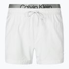 Ανδρικό Calvin Klein Short Double Waistband μαγιό σορτς nimbus cloud