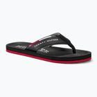 Ανδρικά σανδάλια Tommy Hilfiger Comfort Beach Sandal μαύρα σαγιονάρες