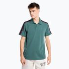 Tommy Hilfiger ανδρικό προπονητικό πουκάμισο Textured Tape Polo πράσινο