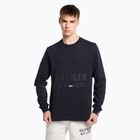 Tommy Hilfiger Graphic Crew μπλε ανδρικό φούτερ προπόνησης