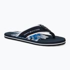 Ανδρικές σαγιονάρες Tommy Hilfiger Palm Print Beach Sandal desert sky