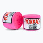 YOKKAO επίδεσμοι πυγμαχίας ροζ HW-2-8