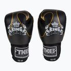 Top King Muay Thai Empower γάντια πυγμαχίας μαύρα TKBGEM