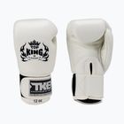 Top King Muay Thai Ultimate γάντια πυγμαχίας λευκά TKBGUV-WH