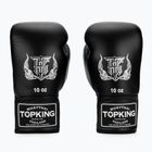 Top King Muay Thai Pro μαύρα γάντια πυγμαχίας