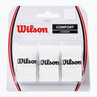 Wilson Pro Comfort Overgrip περιτύλιγμα ρακέτας τένις 3 τεμάχια λευκό WRZ4014WH+