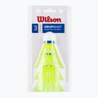 Wilson Dropshot Clamshel badminton shuttlecocks 3 τεμάχια κίτρινο WRT6048YE+
