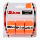 Wilson Pro Comfort Overgrip περιτύλιγμα ρακέτας τένις 3 τεμάχια πορτοκαλί WRZ470820+