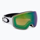 Oakley Flight Deck matte white/prizm snow jade iridium γυαλιά σκι OO7064-23