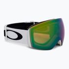 Oakley Flight Deck matte white/prizm snow jade iridium γυαλιά σκι OO7050-36