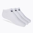 Nike Everyday Lightweight No Show 3pak κάλτσες προπόνησης λευκές SX7678-100