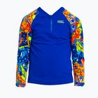 Παιδικό Funky Trunks Zippy Rash Vest μικτό μπλουζάκι για κολύμπι