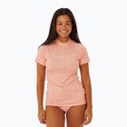 Rip Curl Golden Rays UV 281 ροζ-πορτοκαλί γυναικείο μπλουζάκι 131WRV
