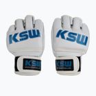 KSW γάντια πάλης δερμάτινα λευκά