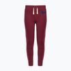 Παιδικό παντελόνι GAP V-Fall Fash Logo Jogger βαθύ κόκκινο γρανάδι