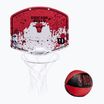 Wilson NBA Chicago Bulls Μίνι στεφάνι μπάσκετ με ταμπλό μπάσκετ κόκκινο WTBA1302CHI