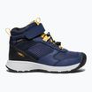 KEEN Skua Mid WP παιδικές μπότες πεζοπορίας naval academy/yolk yellow