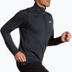 Ανδρικό φούτερ Brooks Dash 1/2 Zip 2.0 htr μαύρο για τρέξιμο