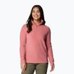 Γυναικείο φούτερ φλις Columbia Glacial IV 1/2 Zip pink agave