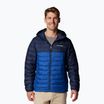 Ανδρικό Columbia Powder Lite II Hooded mountain blue/ collegiate navy πουπουλένιο μπουφάν με κουκούλα