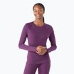 Γυναικείο Smartwool Merino 250 Baselayer Crew Boxed θερμικό μακρυμάνικο μοβ ιριδίζουσα ερείκη