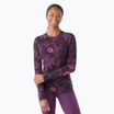 Γυναικείο Smartwool Merino 250 Baselayer Crew Boxed μοβ ίριδα floral θερμικό μακρυμάνικο μανίκι