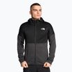 Ανδρικό trekking φούτερ The North Face Ma Full Zip Fleece άσφαλτος γκρι/μαύρο