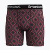 Ανδρικό Smartwool Merino Print Boxer Brief κόκκινο κόκκινο θερμικό μποξεράκι