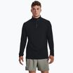 Ανδρικό Under Armour Launch Pro 1/4 Zip μαύρο/μαύρο/ανακλαστικό μακρυμάνικο για τρέξιμο