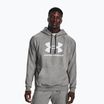 Ανδρικό φούτερ Under Armour Rival Fleece Logo HD castlerock light heather/white hoodie