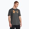 Under Armour Big Logo Fill ανδρικό προπονητικό t-shirt castlerock/atomic/wild orange