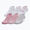 Under Armour Essential No Show 6 Pack κάλτσες προπόνησης ροζ elixir/prime pink/pink elixir