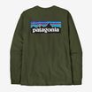 Ανδρικό μακρυμάνικο Patagonia P-6 Logo Responsibili torrey pine green