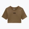 Γυναικείο Vans Flying V Crew Crop Ii otter T-shirt