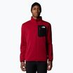 Ανδρικό φούτερ The North Face Crest FZ garnet red/black