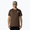 Ανδρικό μπλουζάκι The North Face Box Nse smokey brown/black