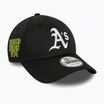 Ανδρικό καπέλο μπέιζμπολ New Era Patch 9Forty Oakland Athletics black