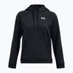 Γυναικείο φούτερ Under Armour Fleece Hoodie UA Armour μαύρο/λευκό