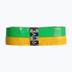 Περιτύλιγμα ρακέτας σκουός Karakal Pu Super Grip Duo green / yellow