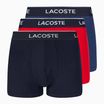 Lacoste σορτς μποξεράκι 5H3389 W64 3 ζευγάρια μπλε/κόκκινο μεθυλένιο