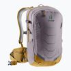 Γυναικείο ποδηλατικό σακίδιο πλάτης deuter Flyt 12 l SL λεβάντα/αμύγδαλο