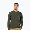 Ανδρικό φούτερ πεζοπορίας Salewa Fanes Dry Pullover dark olive