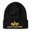 Σκούφος Alpha Industries 3D black/yellow gold