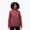 Jack Wolfskin γυναικεία φούτερ Rotwand 3In1 fleece φούτερ κόκκινη ώχρα