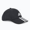 adidas καπέλο μπέιζμπολ 3-Stripes Cotton Twill μαύρο/ λευκό