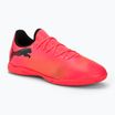 PUMA Future 7 Play IT μπότες ποδοσφαίρου sunset glow/puma black/sun stream