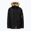 Alpha Industries ανδρικό μπουφάν N-3B VF μαύρο